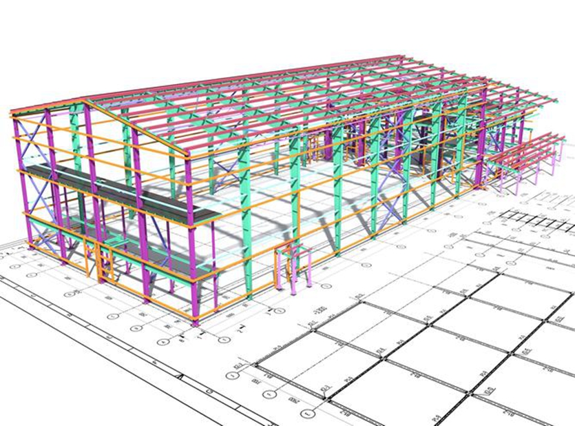 Steel Structural Drafting Steel Fabrication Drafting Erection Drawings Piperack Support Details Drafting